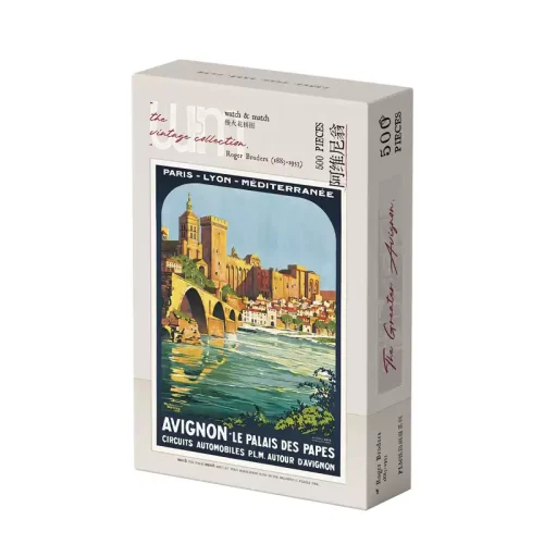 Watch Match 500pcs-Avignon (1) 500pcs Jigsaw Puzzle-Watch Match-Avignon