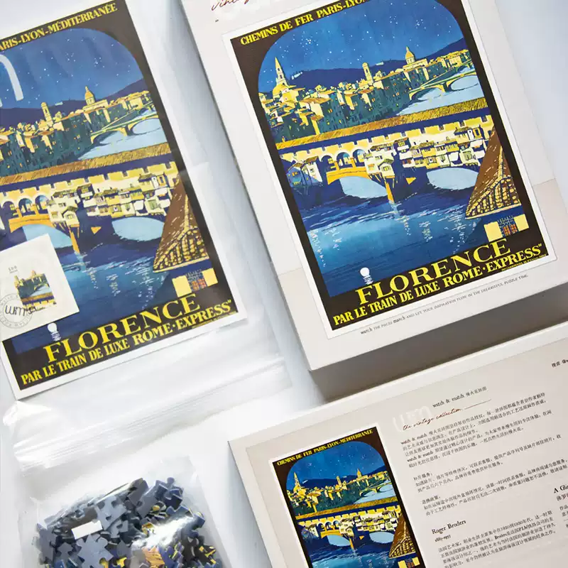 Watch Match-Florence (4) 500pcs Jigsaw Puzzle-Watch Match-Florence