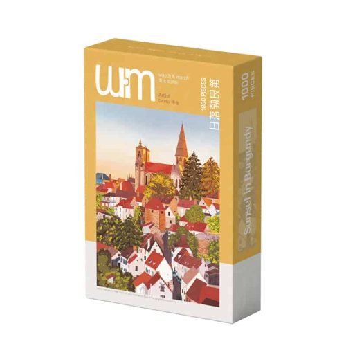 Watch Match-Sunset In Burgundy (4) 1000pcs Jigsaw Puzzle-Watch Match-Sunset In Burgundy