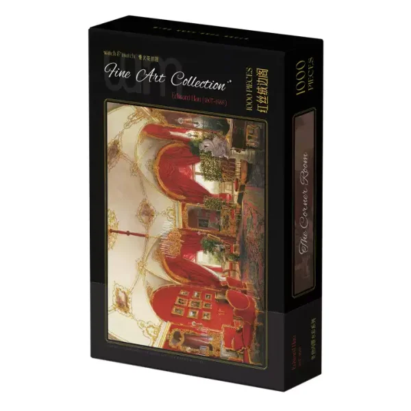 1000pcs Jigsaw Puzzle-Watch Match-The Corner Room