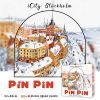 521pcs Jigsaw Puzzle-Pinpin-i city Stockholm