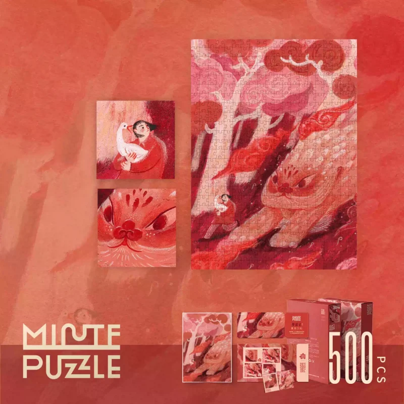 500pcs Jigsaw Puzzle-Minute Puzzle-Beast Down the Hill