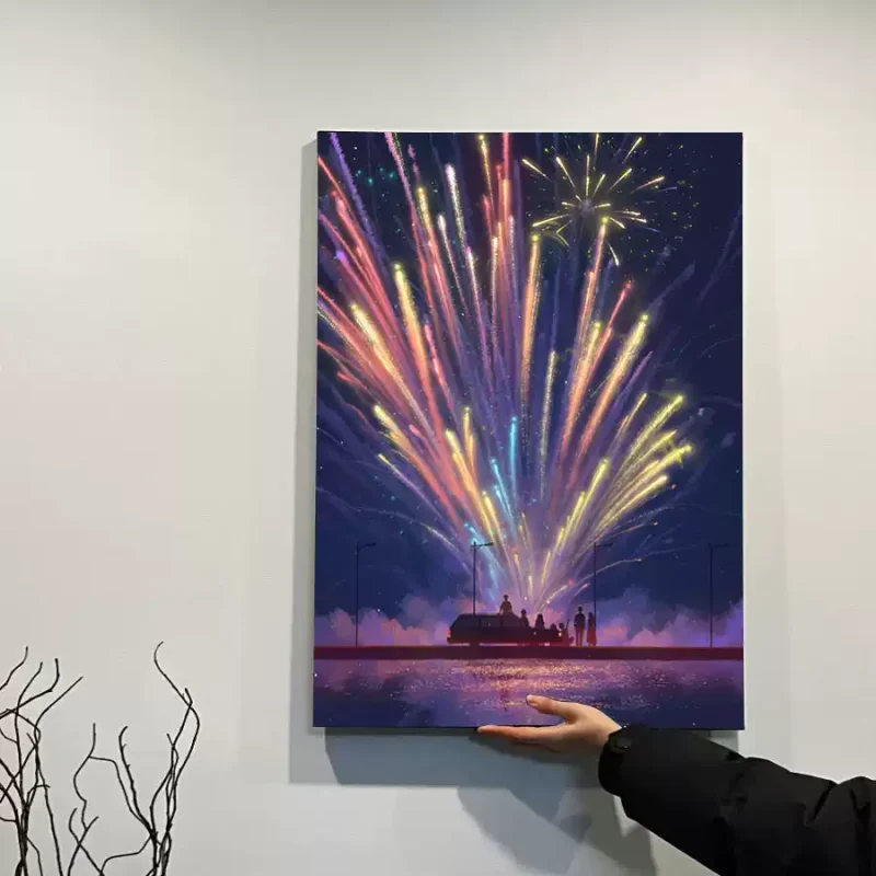 Blooming Firework (1) 1000pcs Jigsaw Puzzle-PuzPlaz-Blooming Firework