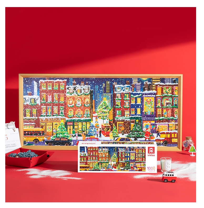 Vinlaa-Christmas Season 1000 Piece Puzzle