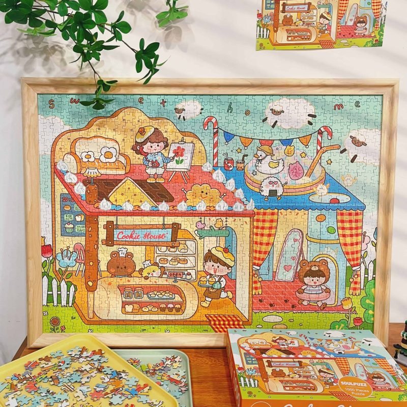 Soulpuzz-Cookies House Jigsaw Puzzle 1000pcs