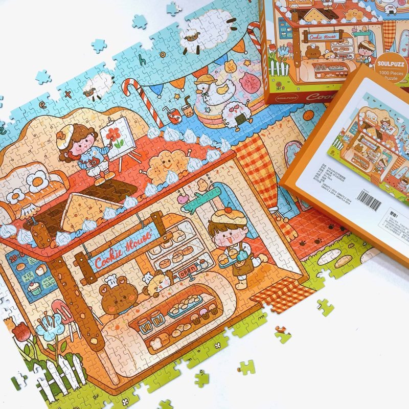 Soulpuzz-Cookies House Jigsaw Puzzle 1000pcs