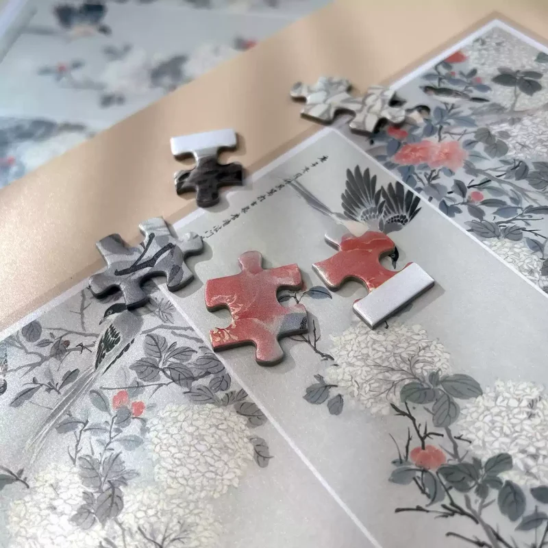 Pixel Pieces-1000 Piece Puzzle-Floral Bloom