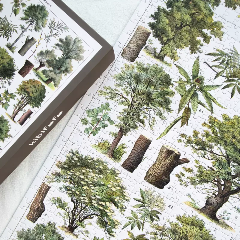 Kibifufu-Arbres (2) Arbres-1000pcs Jigsaw Puzzle-Kibifufu