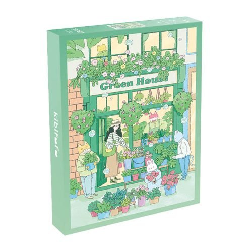 Green House-1000pcs Jigsaw Puzzle-Kibifufu