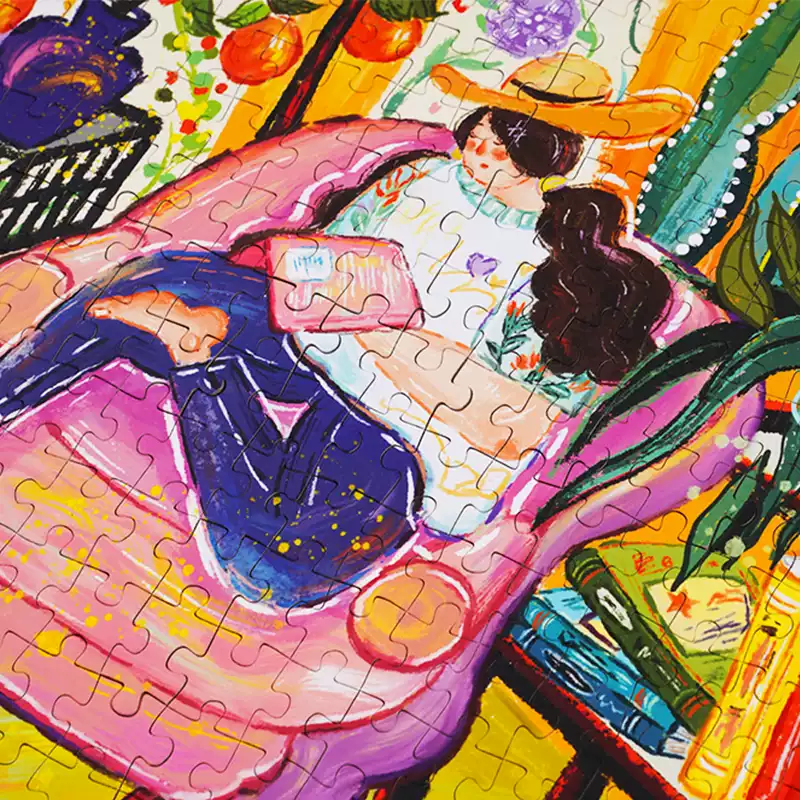 500pcs Jigsaw Puzzle-Kibifufu-Reading