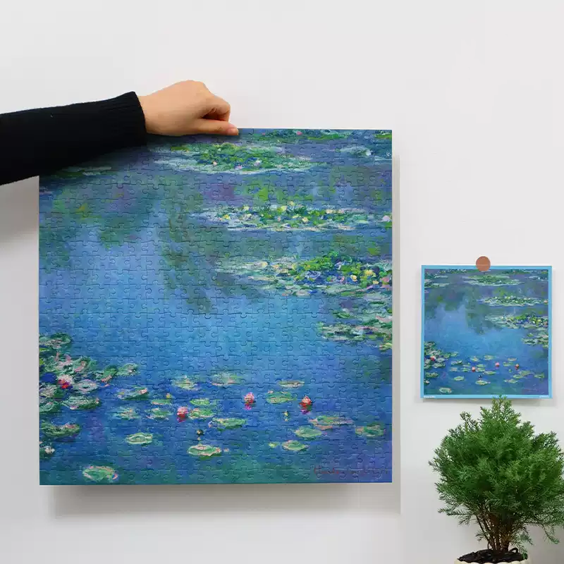 500pcs Jigsaw Puzzle-Kibifufu-Gustav Klimt-Water Lilies