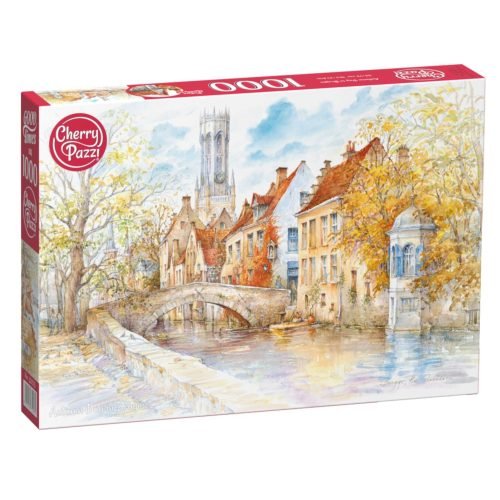 Cherry Pazzi-1000pcs Jigsaw Puzzle-La ville de bruges