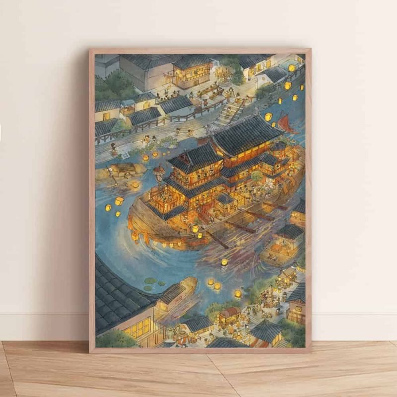 Soulpuzz-Lantern Festival Jigsaw Puzzle 1000pcs