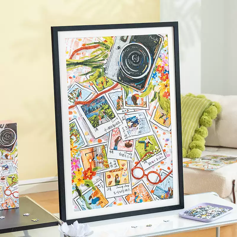 Momibook-Time Imprint-1000 Piece Jigsaw Puzzle(Pearl Paper)