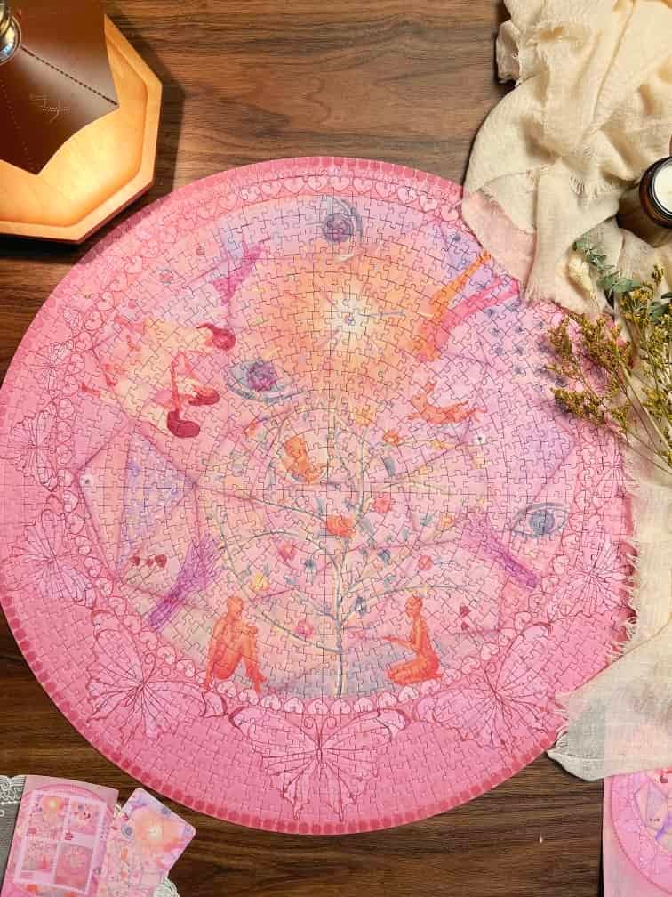 1000pcs Jigsaw Puzzle-Minute Puzzle-Raleidoscope