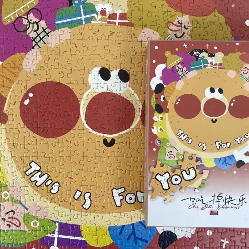 One Bite Happiness (3) 500pcs Jigsaw Puzzle-PuzPlaz-One Bite Happiness