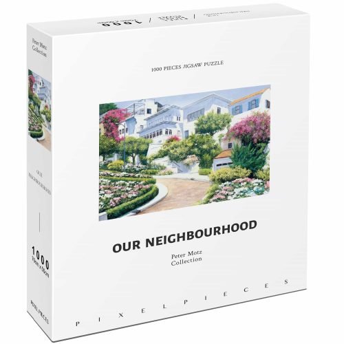 Our Neighbourhood Pixel Pieces-1000 Piece Puzzle-Our Neighbourhood