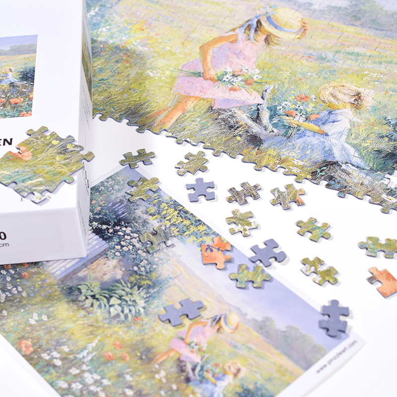 Pixel Pieces-1000 Piece Puzzle-Outside the Garden