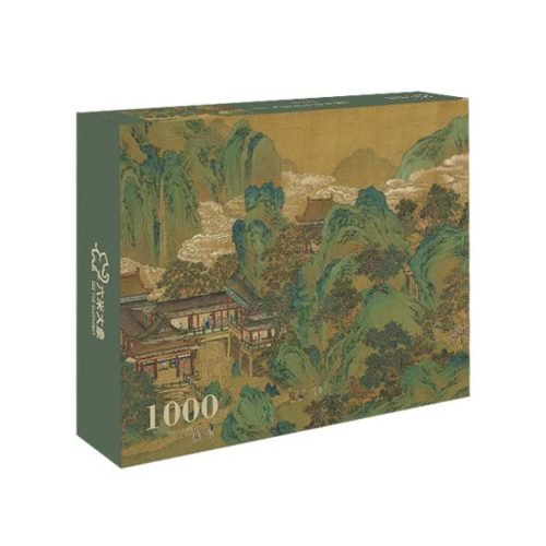 1000pcs Jigsaw Puzzle-See the Elephant-Peach Assembly of Immortals