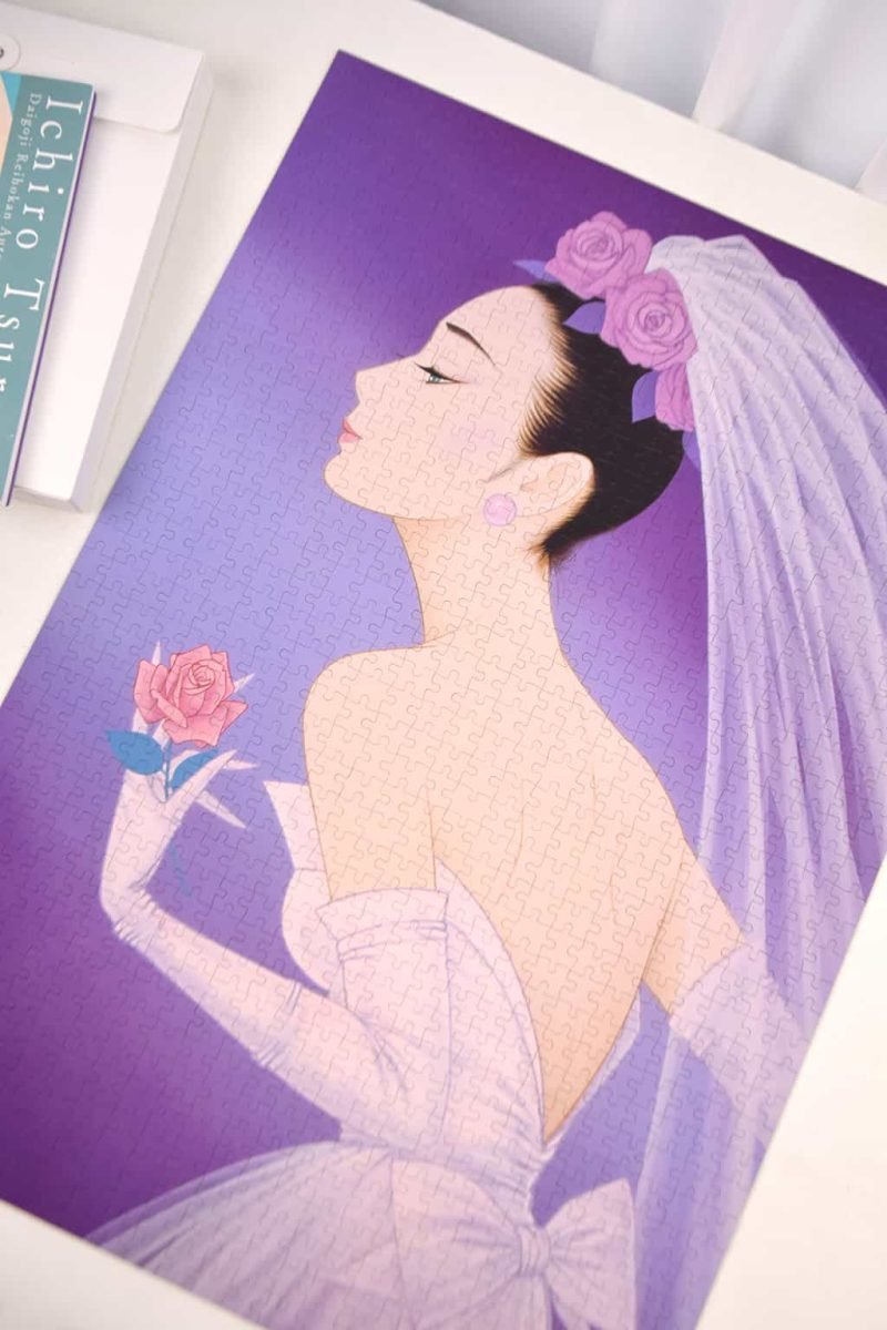 Pixel Pieces-1000 Piece Puzzle-Celebrate Rose