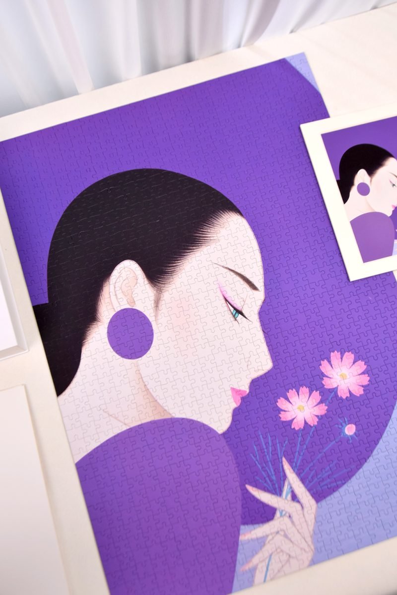 Pixel Pieces-1000 Piece Puzzle-Akizakura