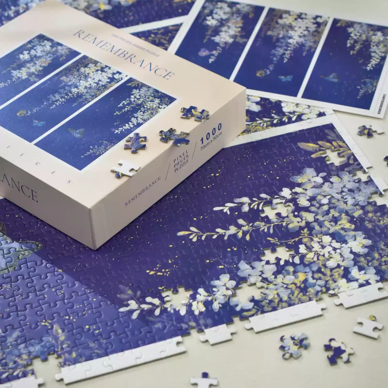 Pixel Pieces-1000 Piece Puzzle-Remembrace