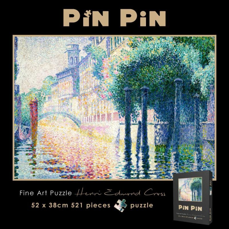 521pcs Jigsaw Puzzle-Pinpin-Rio San Trovaso, Venice