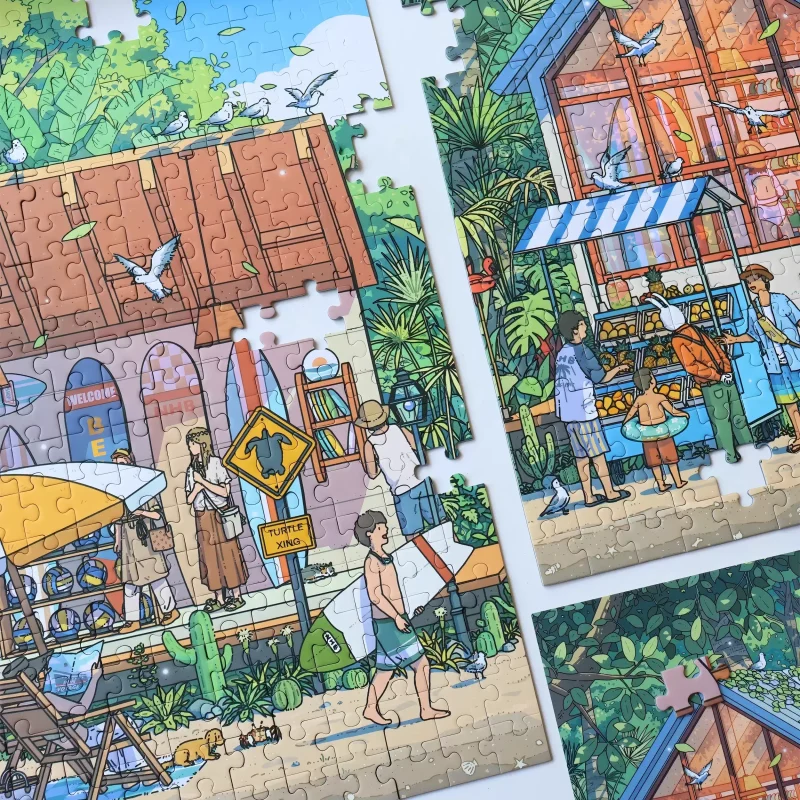 500pcs Jigsaw Puzzle-Handsome Mr.Ni-Seaside A