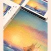 1000 Jigsaw Puzzle-Kibifufu-Ship at Sunset off Cap Martin