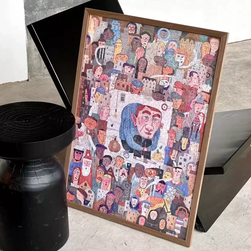 Socially Anxious Person (1) 1000pcs Jigsaw Puzzle-PuzPlaz-Socially Anxious Person