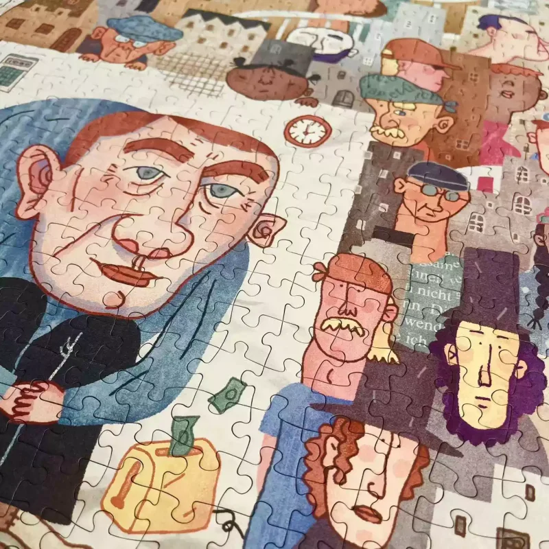 Socially Anxious Person (4) 1000pcs Jigsaw Puzzle-PuzPlaz-Socially Anxious Person