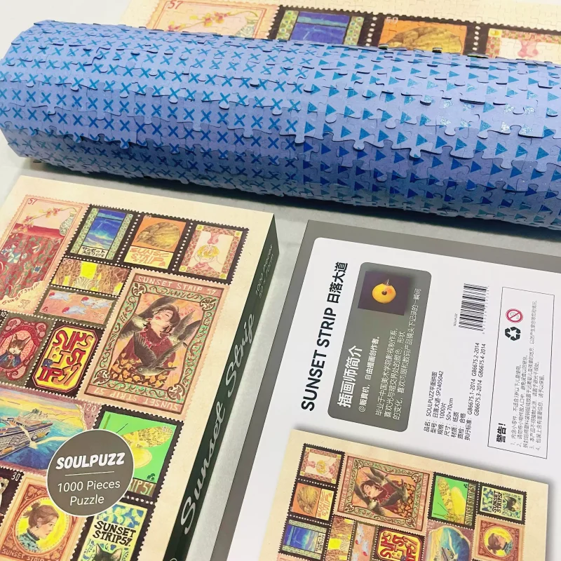 Sunset Strip (1) Soulpuzz-Sunset Strip Jigsaw Puzzle 1000pcs