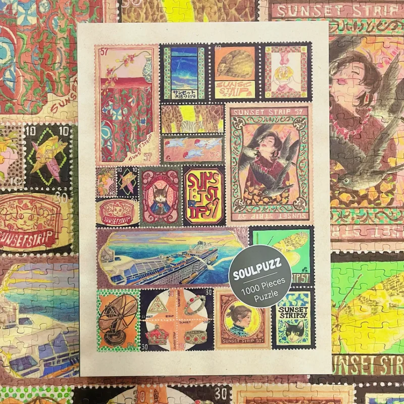 Sunset Strip (2) Soulpuzz-Sunset Strip Jigsaw Puzzle 1000pcs