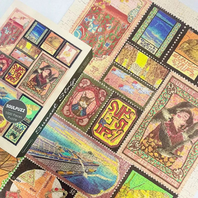 Sunset Strip (3) Soulpuzz-Sunset Strip Jigsaw Puzzle 1000pcs