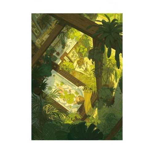 1000pcs Jigsaw Puzzle-Komono-The Collector's Home-Botanicals