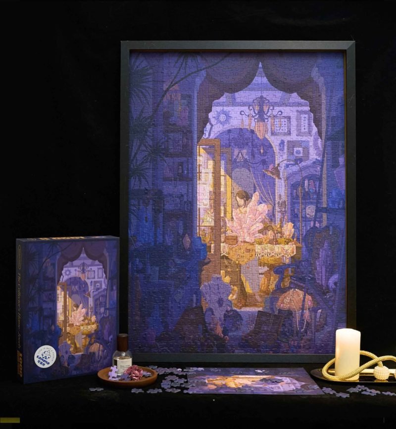 The Collector's Home-Jewels (2) Discontinued-1000pcs Jigsaw Puzzle-Komono-The Collector's Home-Jewels