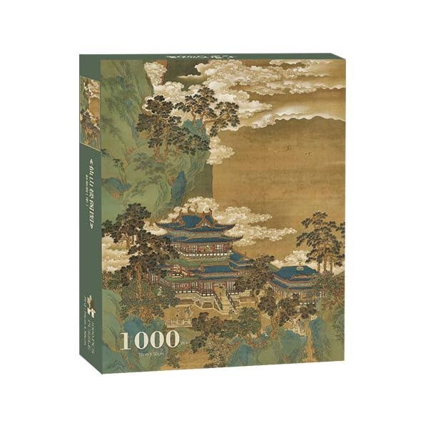 Towers and Pavilions in Mountains of the Immortals (2) 1000pcs Jigsaw Puzzle-See the Elephant-Towers and Pavilions in Mountains of the Immortals