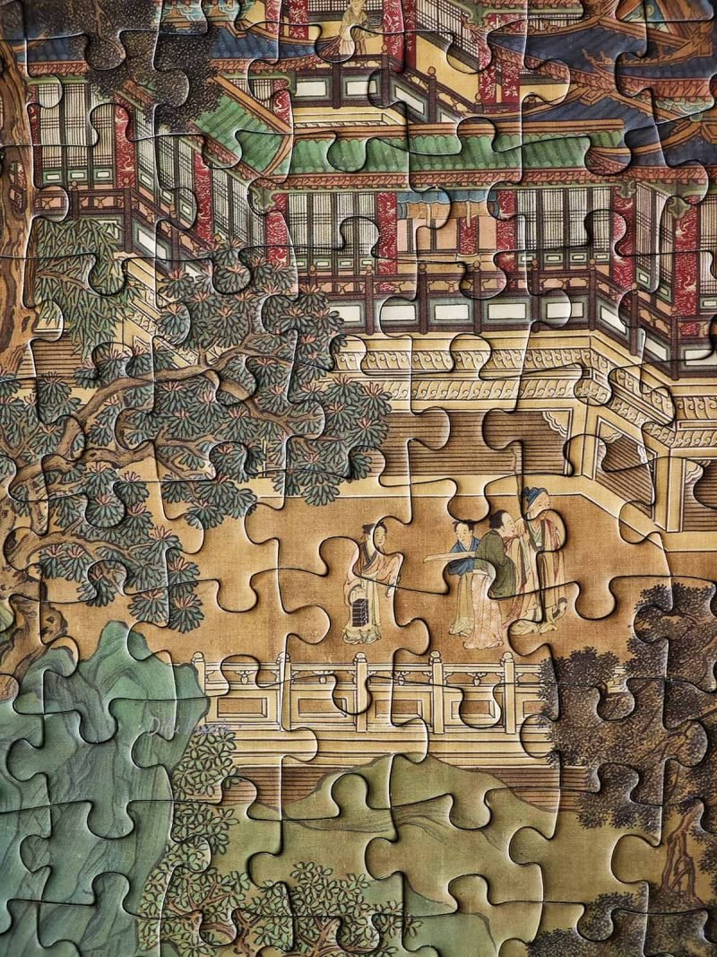 Towers and Pavilions in Mountains of the Immortals (6) 1000pcs Jigsaw Puzzle-See the Elephant-Towers and Pavilions in Mountains of the Immortals