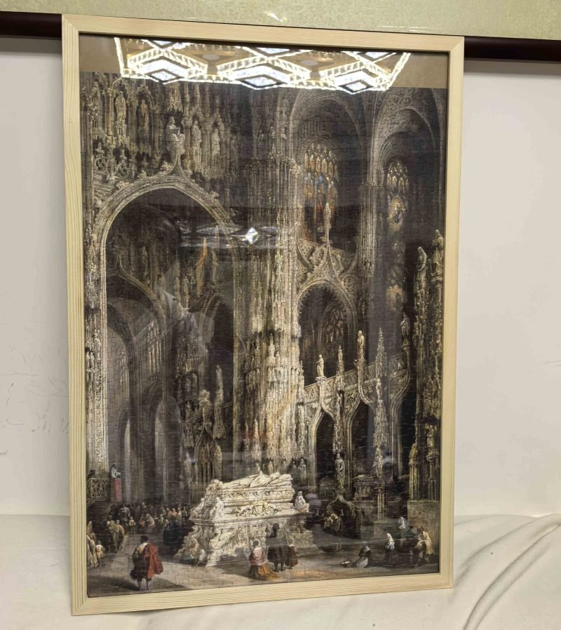 1000pcs Jigsaw Puzzle-Komono-Vista del Interior de una Catedra