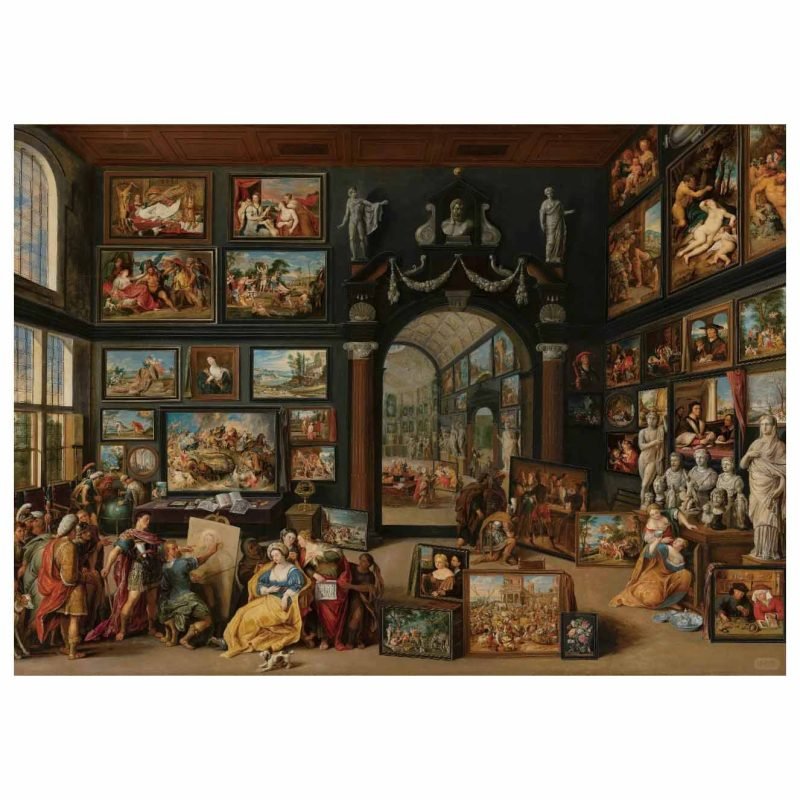 Double-sided Puzzle 1000pcs-Pickstars-Apelles Painting Campaspe