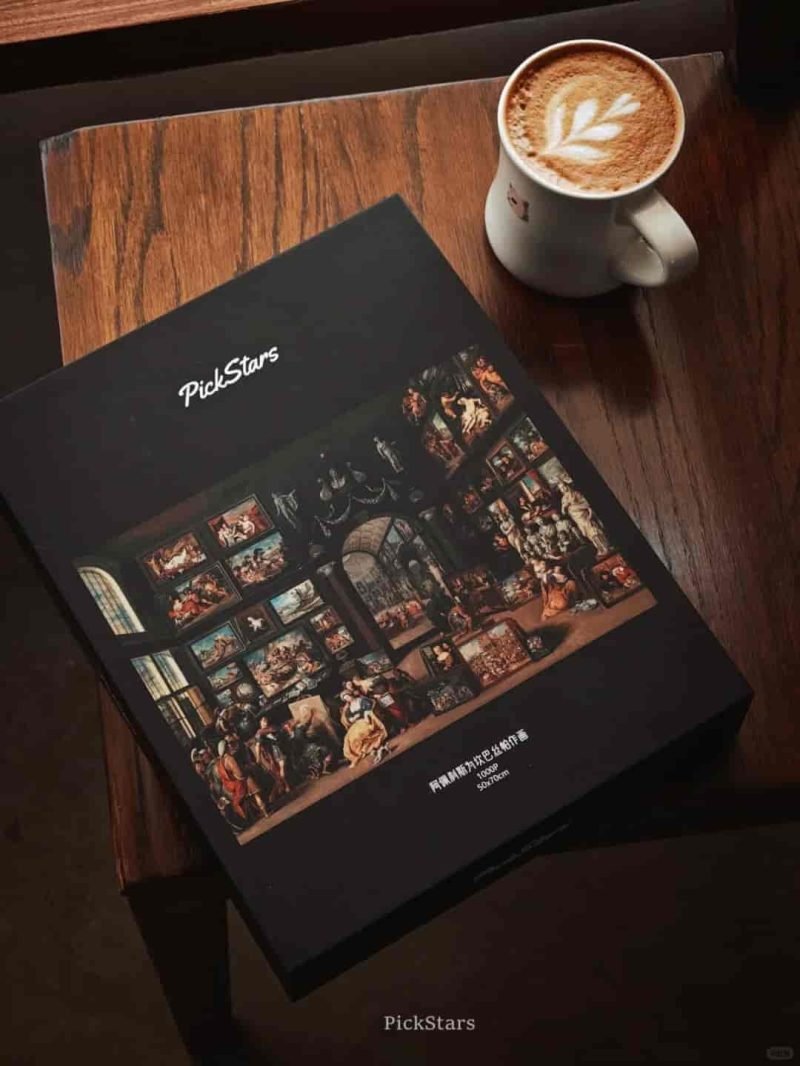 Double-sided Puzzle 1000pcs-Pickstars-Apelles Painting Campaspe