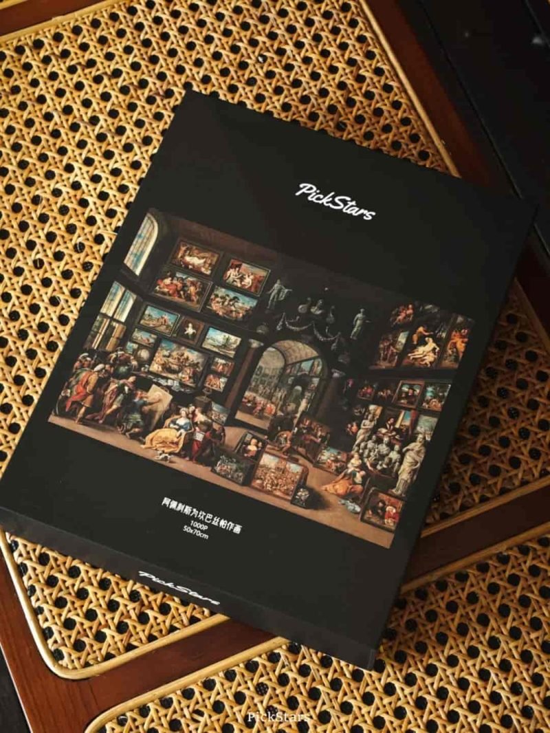 Double-sided Puzzle 1000pcs-Pickstars-Apelles Painting Campaspe