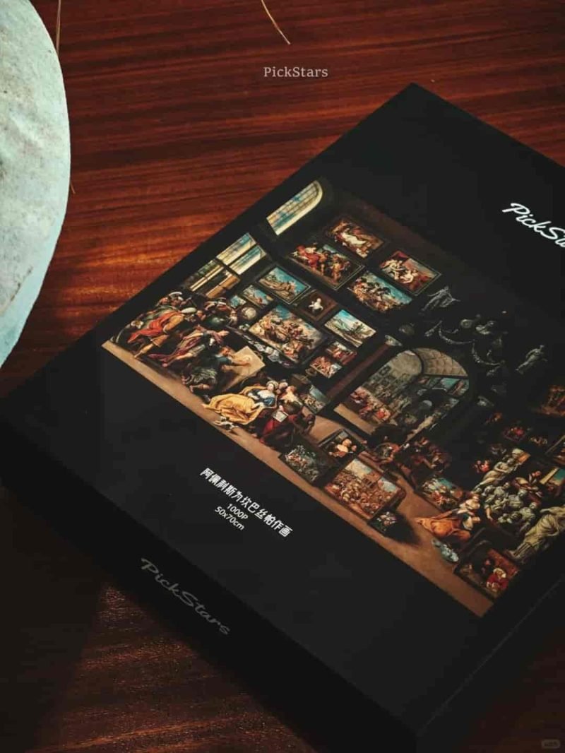 Double-sided Puzzle 1000pcs-Pickstars-Apelles Painting Campaspe