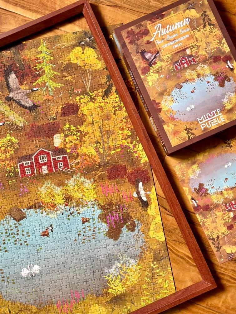 1000pcs Jigsaw Puzzle-Minute Puzzle-Four Seasons