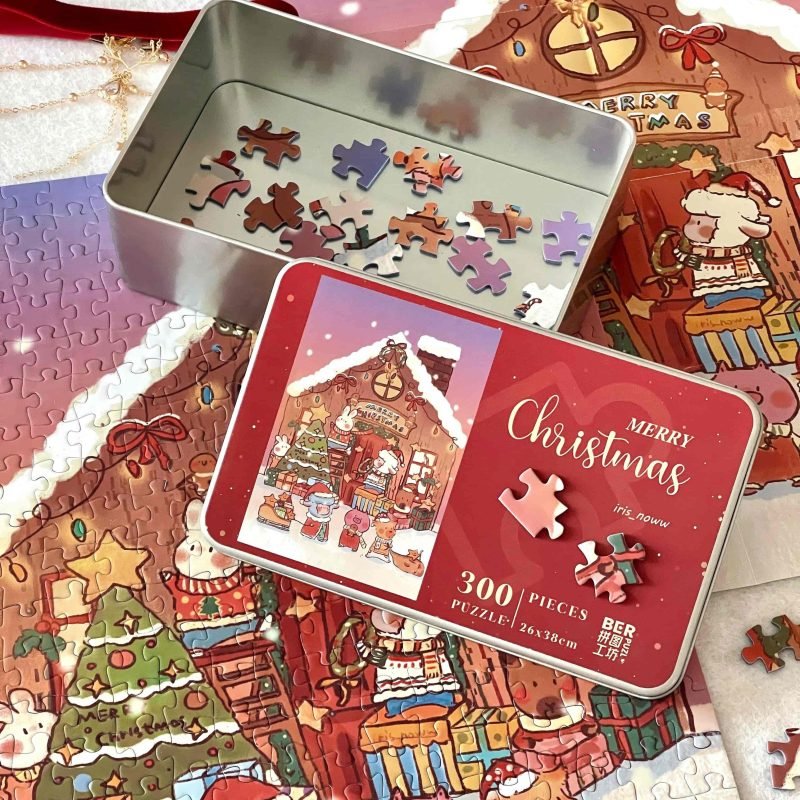 300pcs Jigsaw Puzzle-Ber-Merry Christmas