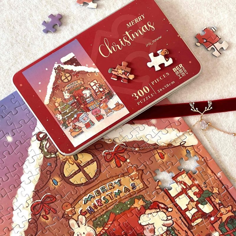 300pcs Jigsaw Puzzle-Ber-Merry Christmas