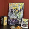 1000pcs Jigsaw Puzzle-Ber Puzzle-Black Vase and Daffodils-Janet Fish