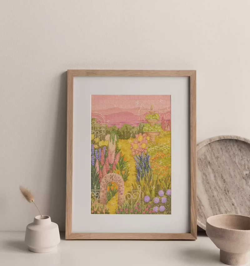 Happy Puzzle-500 Piece Puzzle-Blossom