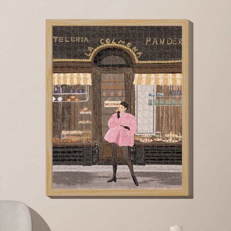 Happy Puzzle-500 Piece Puzzle-Bonjour