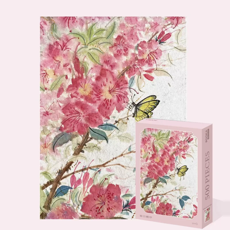 500pcs Jigsaw Puzzle-Booka-Spring with Butterfly